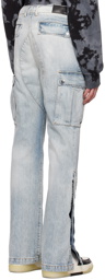 AMIRI Blue Flared Jeans