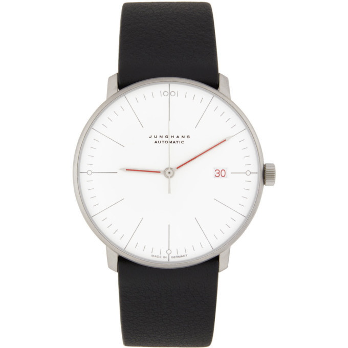 Photo: Junghans White and Black Max Bill Automatic Watch