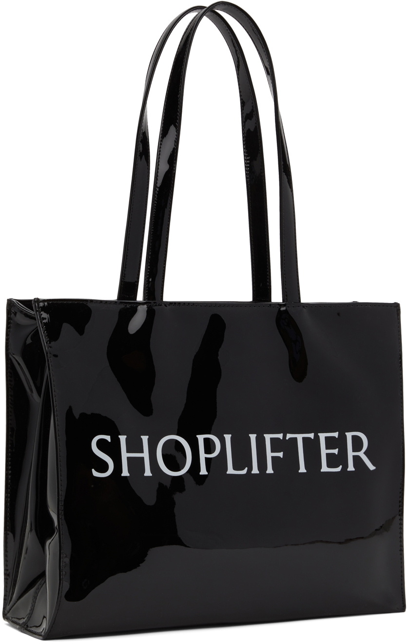 Thames MMXX. Black Shoplifter Tote