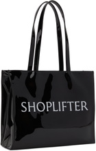 Thames MMXX. Black Shoplifter Tote