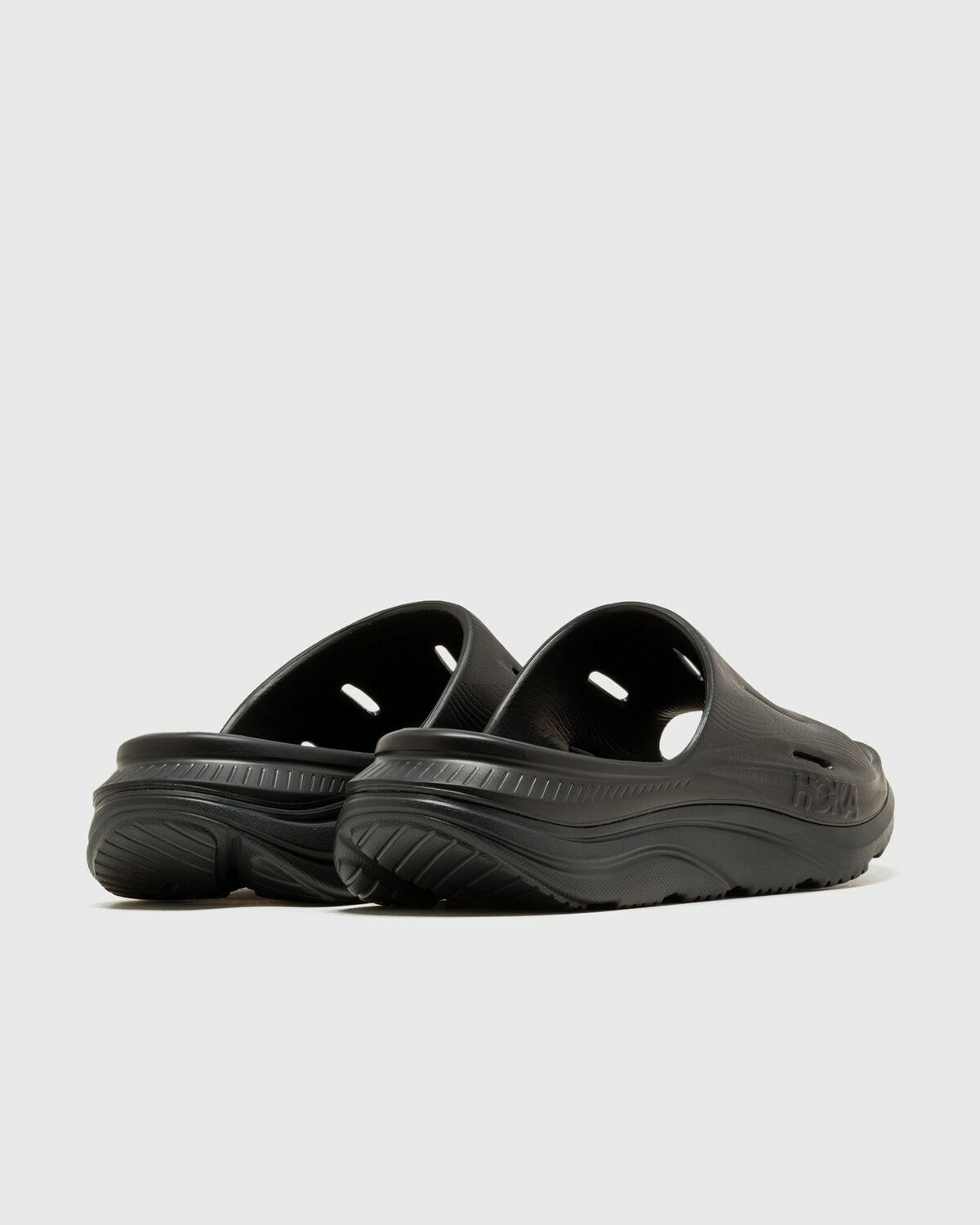 靴 HOKA ONEONE ORA RECOVERY SLIDE 3 BLACK Hoka Ora Recovery Slide 3 Unisexe Black / Black USA