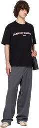 Solid Homme Black 'Object Of Obsession' T-shirt