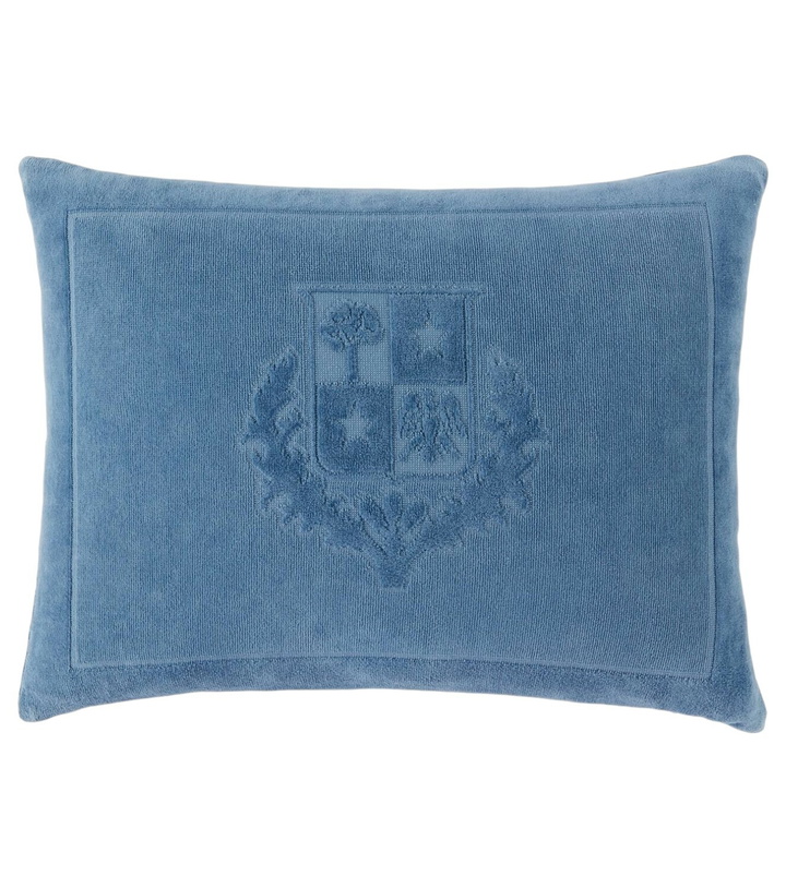 Photo: Loro Piana Crest cotton terry beach pillow