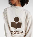 Marant Etoile Moby logo jersey sweatshirt