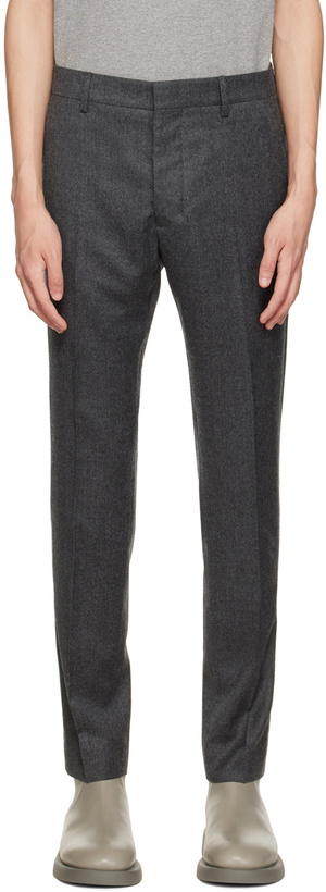 Photo: AMI Paris Gray Cigarette Trousers