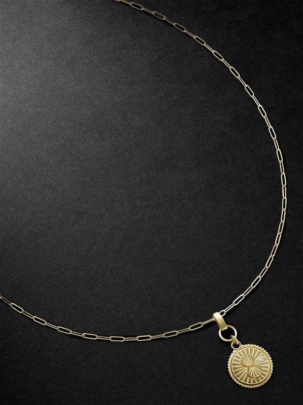 Photo: Foundrae - Karma Gold Diamond Necklace