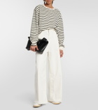 The Frankie Shop Saint striped cotton sweater