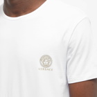 Versace Men's Medusa Head Cotton Stretch T-Shirt - 2 Pack in White
