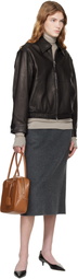 Dunst Black Drizzler Leather Jacket