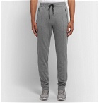 FALKE Ergonomic Sport System - Tapered Cotton-Blend Jersey Sweatpants - Gray