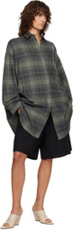 Fear of God Gray & Khaki Relaxed Shirt