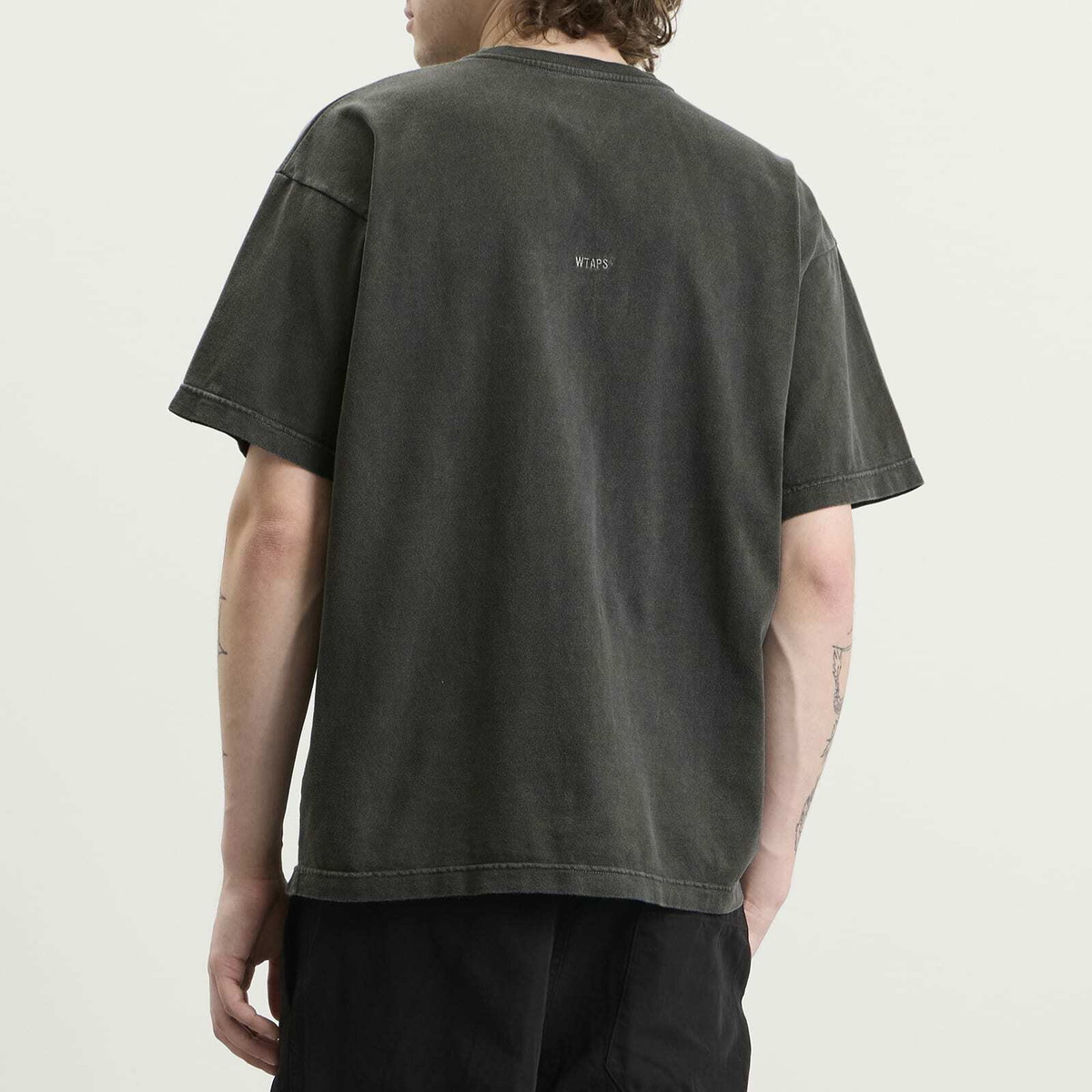 WTAPS Men's Sign-Od Ss in Black