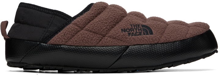 Photo: The North Face Brown & Black ThermoBall Traction V Denali Mules