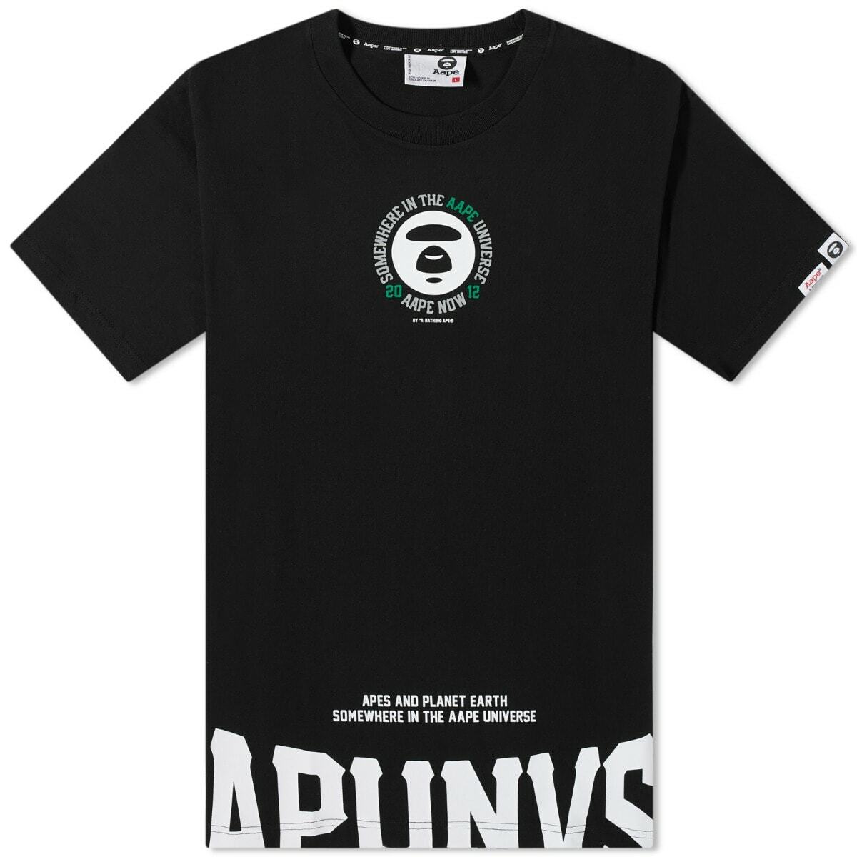 Men's AAPE Street Baseball Oversized Print