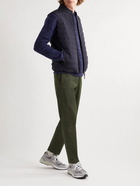 Incotex - Slim-Fit Wool-Twill Chinos - Green