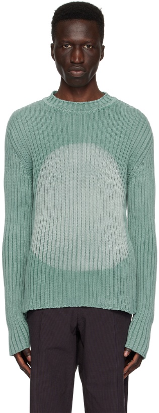Photo: Edward Cuming Blue Rib Sweater