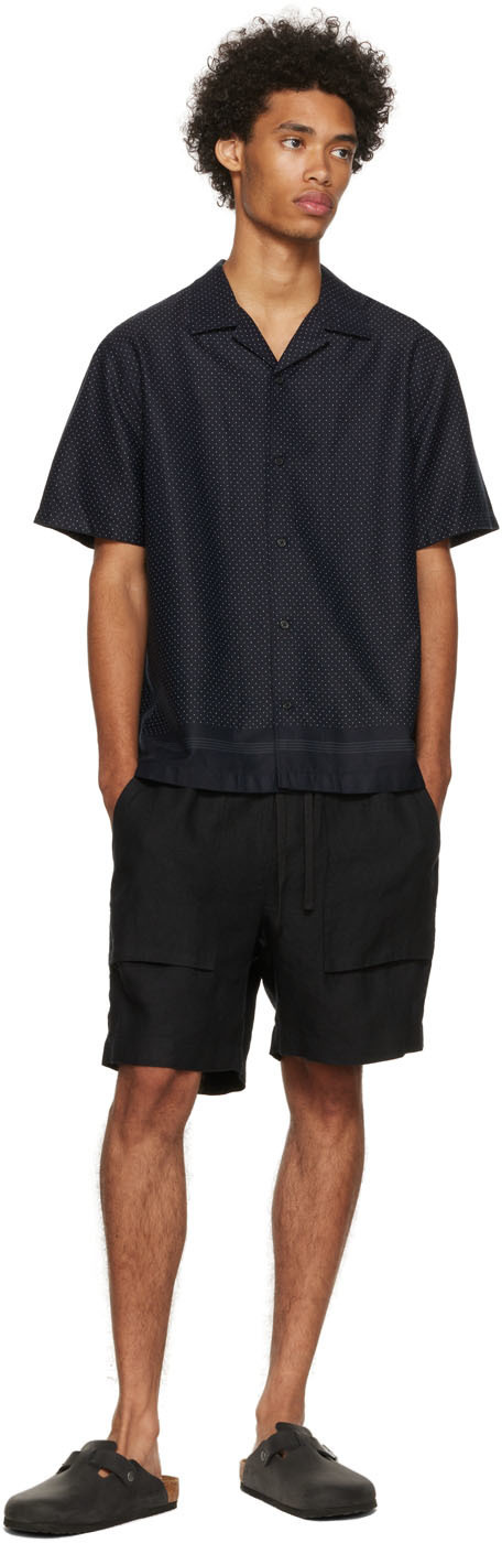 Vince Black Hemp Shorts
