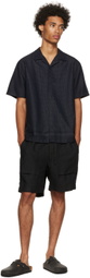 Vince Black Hemp Shorts