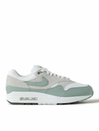 Nike - Air Max 1 SC Suede, Mesh and Leather Sneakers - Gray