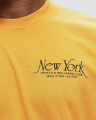 Sporty & Rich Ny 94 T Shirt Faded Gold - Mens - Shortsleeves