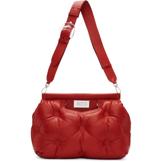 Maison Margiela Red Medium Glam Slam Bag Maison Margiela