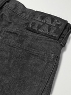 KAPITAL - Monkey Straight-Leg Jeans - Black