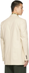 Dries Van Noten SSENSE Exclusive Beige Twill Blazer