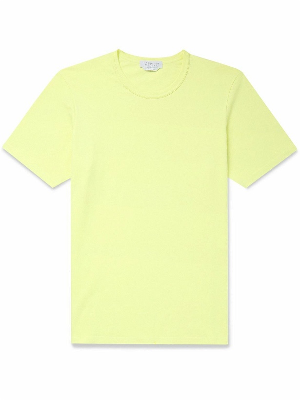 Photo: Gabriela Hearst - Bandeira Cotton-Jersey T-Shirt - Yellow