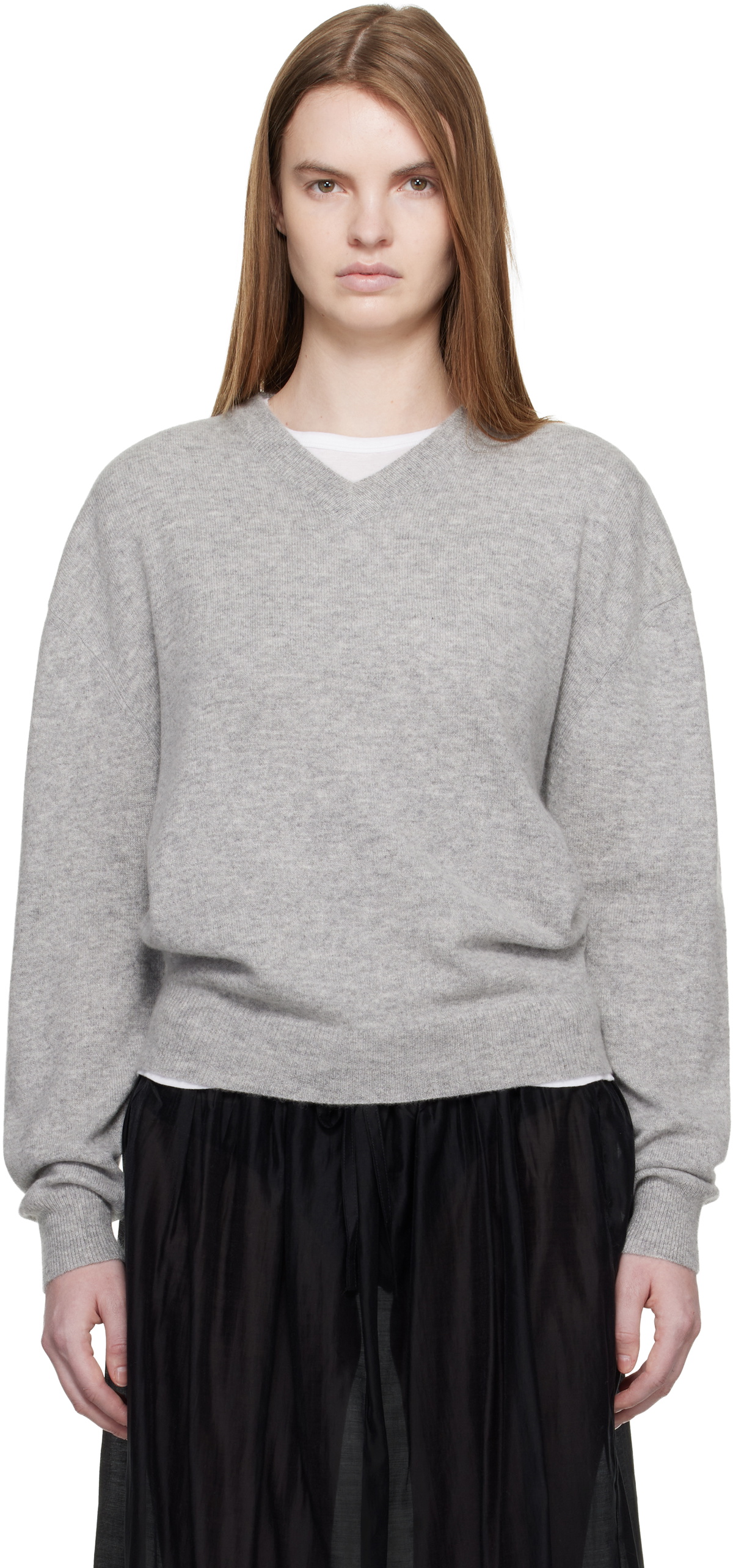 Belle Anna Gray Valley Sweater