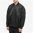 Undercover Men's Nylon Bomber Jacket in Black