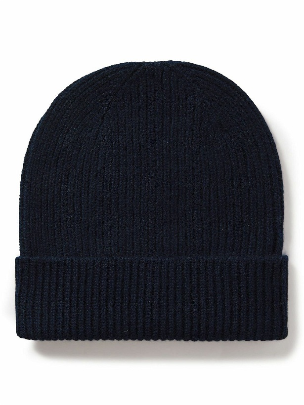 Photo: Anderson & Sheppard - Ribbed Cashmere Beanie