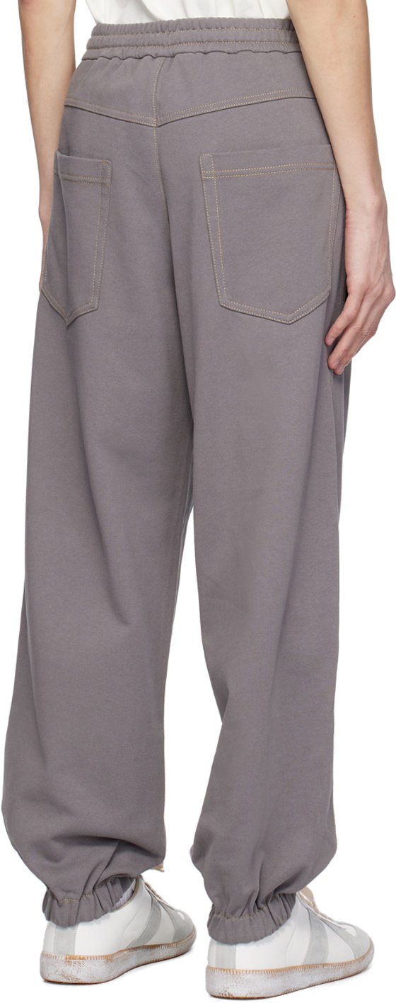 A PERSONAL NOTE 73 Gray Five-Pocket Sweatpants