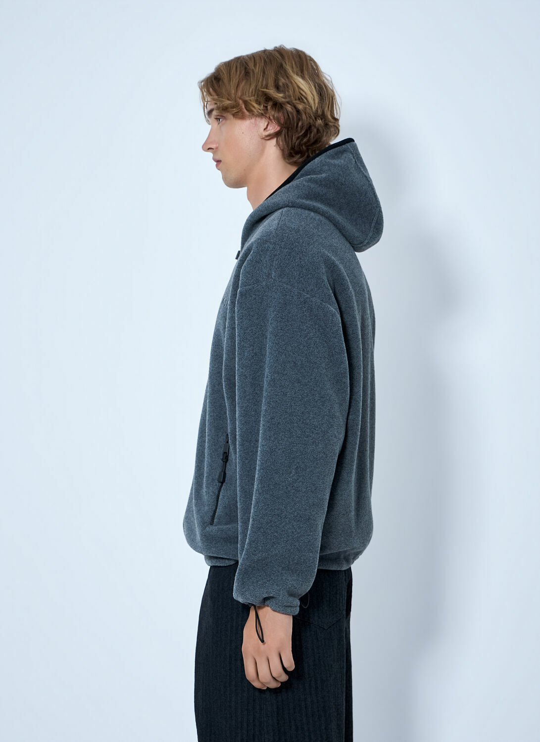 Miu Miu Hooded Zip Sweatshirt