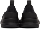 Alexander McQueen Black Tread Slick Sneakers