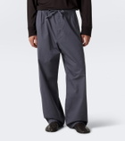 Lemaire Cotton twill wide-leg pants