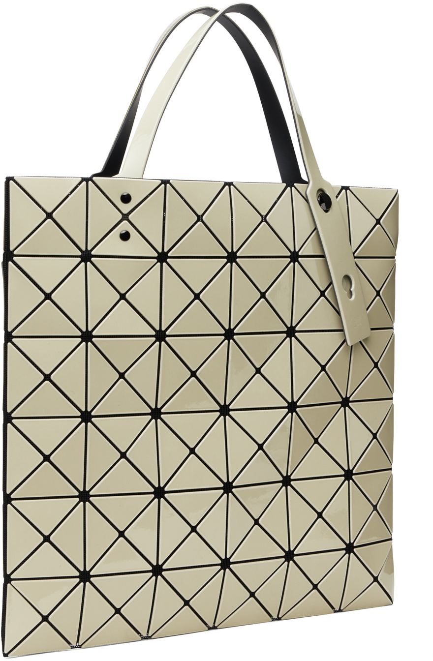 BAO BAO ISSEY MIYAKE ルーセント メタリック　カーキ BAO BAO ISSEY MIYAKE Khaki Lucent Tote Bao Bao Issey Miyake