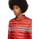 Moncler Red Down Retro Renauld Jacket