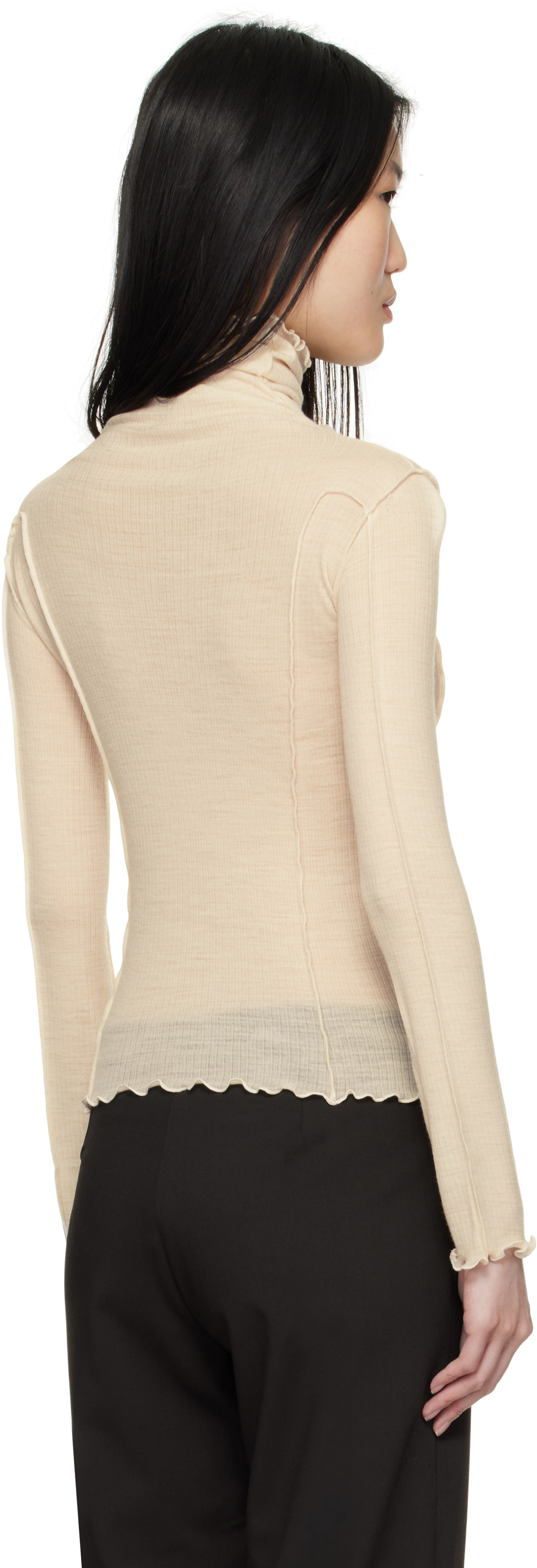 Baserange Off-White Omato Turtleneck Baserange