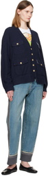 UNDERCOVER Navy UP2E4802 Cardigan