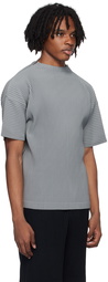 HOMME PLISSÉ ISSEY MIYAKE Gray Monthly Color May T-Shirt