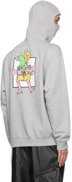 Opening Ceremony Grey Light Bulb Print Hoodie