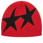 TwoJeys Reversible Icon Beanie in Camo/Red 