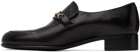Husbands SSENSE Exclusive Black Leather Loafers