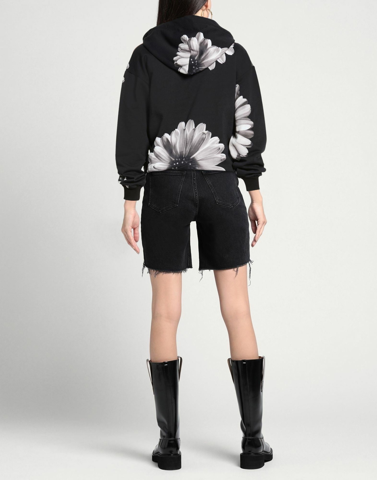 Shoe Womens Sweatshirt in Black