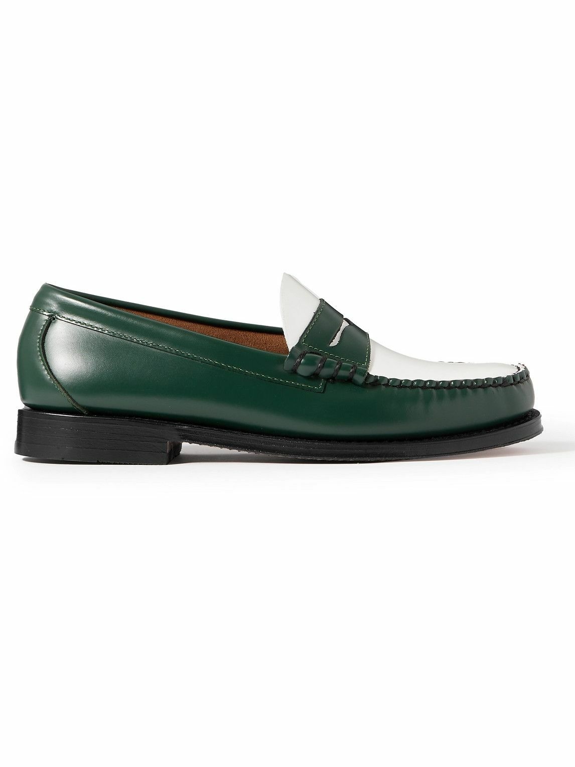 G.H. Bass & Co. - Weejuns Heritage Larson Two-Tone Leather Penny ...