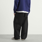 BEAMS Men's Balloon Wide Sweat Pants in Black