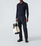 Bottega Veneta Wool jersey polo sweater