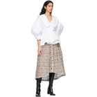 Kika Vargas White Shona Removable Collar Blouse