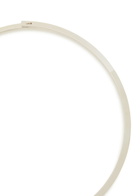 Jennifer Behr Elaine Rhodium-plated Collar Necklace - Dark Green - One Size