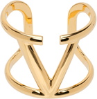 Valentino Garavani Gold VLogo Signature Cuff Bracelet